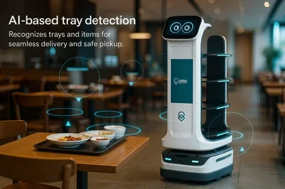 Servitørrobot: slik kan en servitørrobot gi bedre flyt, raskere servering og mindre stress 1 ulog serve ai brettdeteksjon serveringsrobot